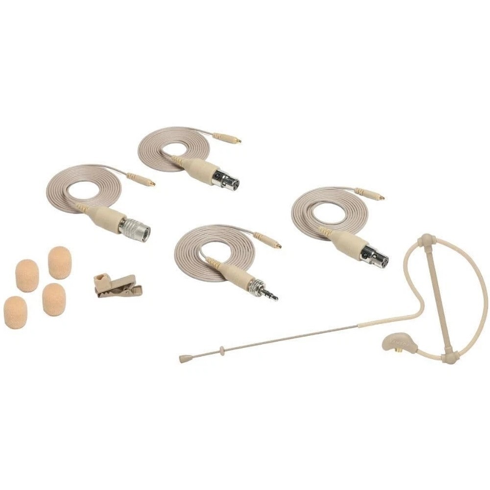 SAMSON SE10X Omnidirectional Single Earset Mic with 4 Adaptor Cables & Case