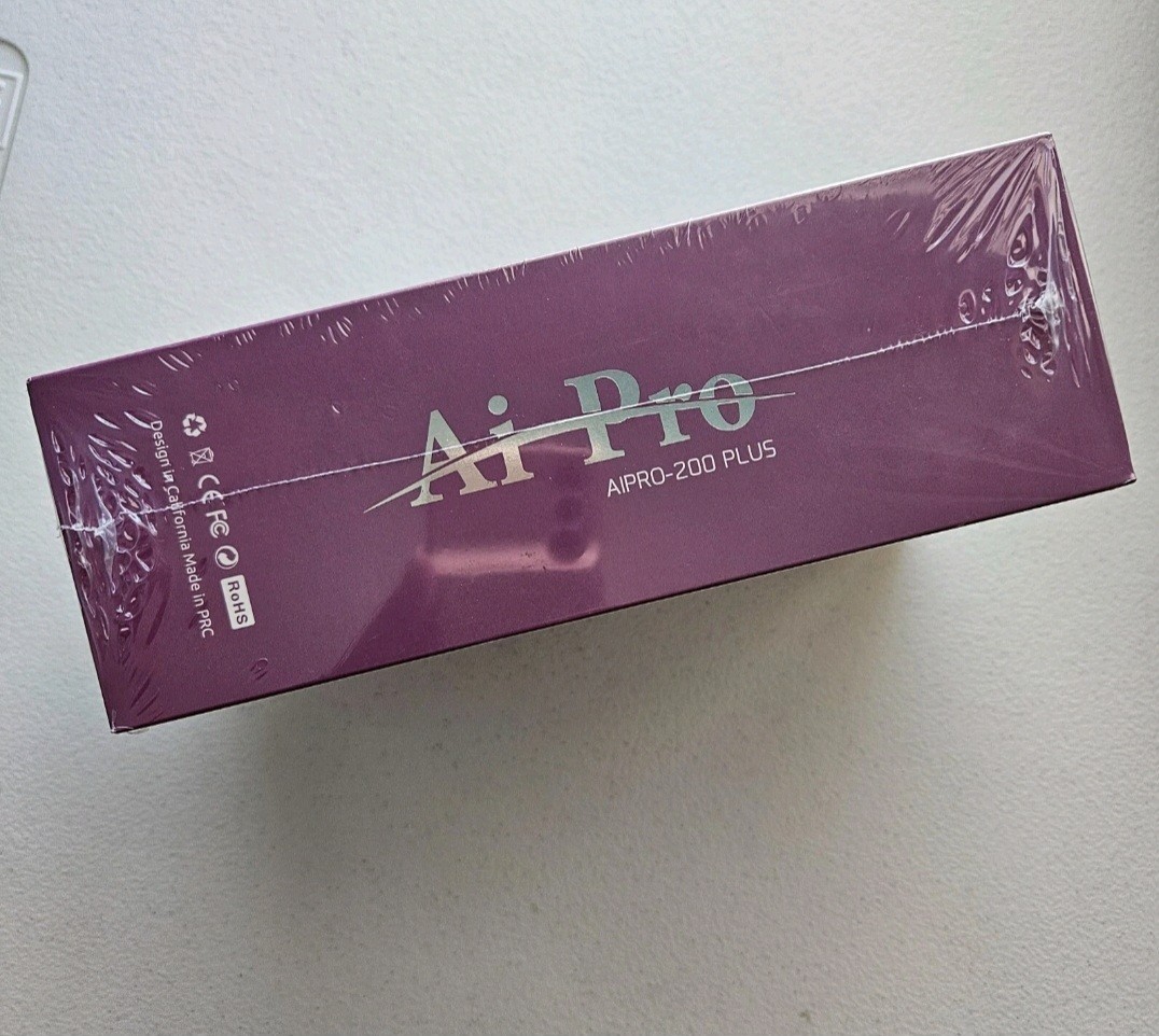 AiPro-200 Plus Dual Bluetooth Stereo Headphones Purple Wireless headset Premium
