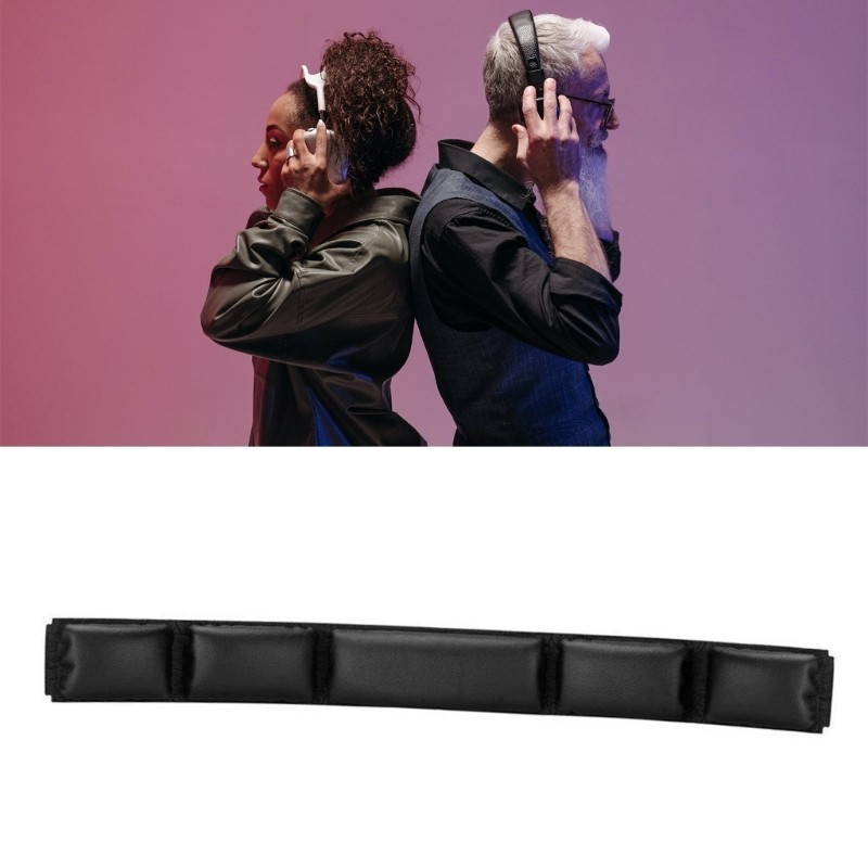Protein Leather Headband Cushion Headbeam for Siberia 800 840 Headsets Comfort