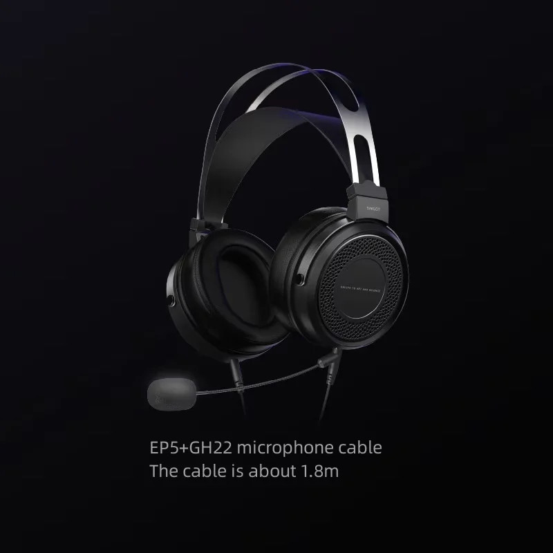 SIMGOT EP5 Wired Over-Ear Headphones 50mm Driver HiFi Gaming 3.5mm