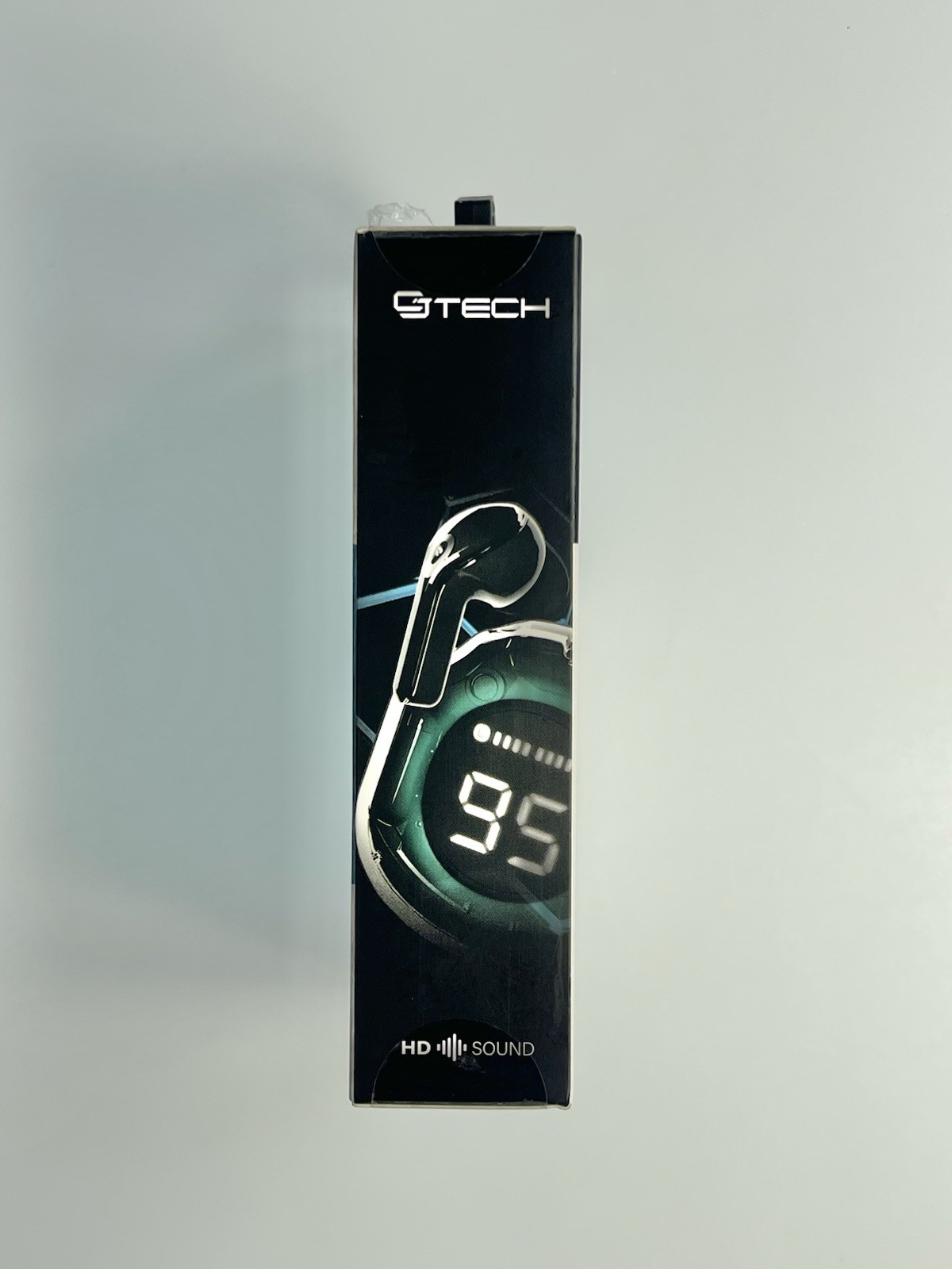 GTECH TWS Earbuds Black Bluetooth Touch Control Fast Charging LED Display