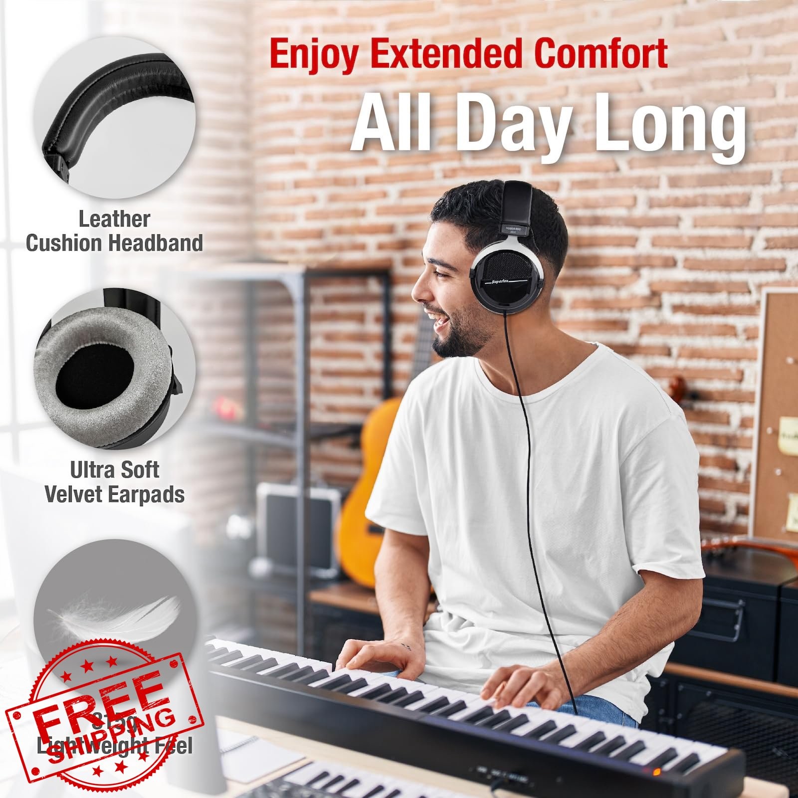 Superlux HD 330PRO Headphones 32 ohms