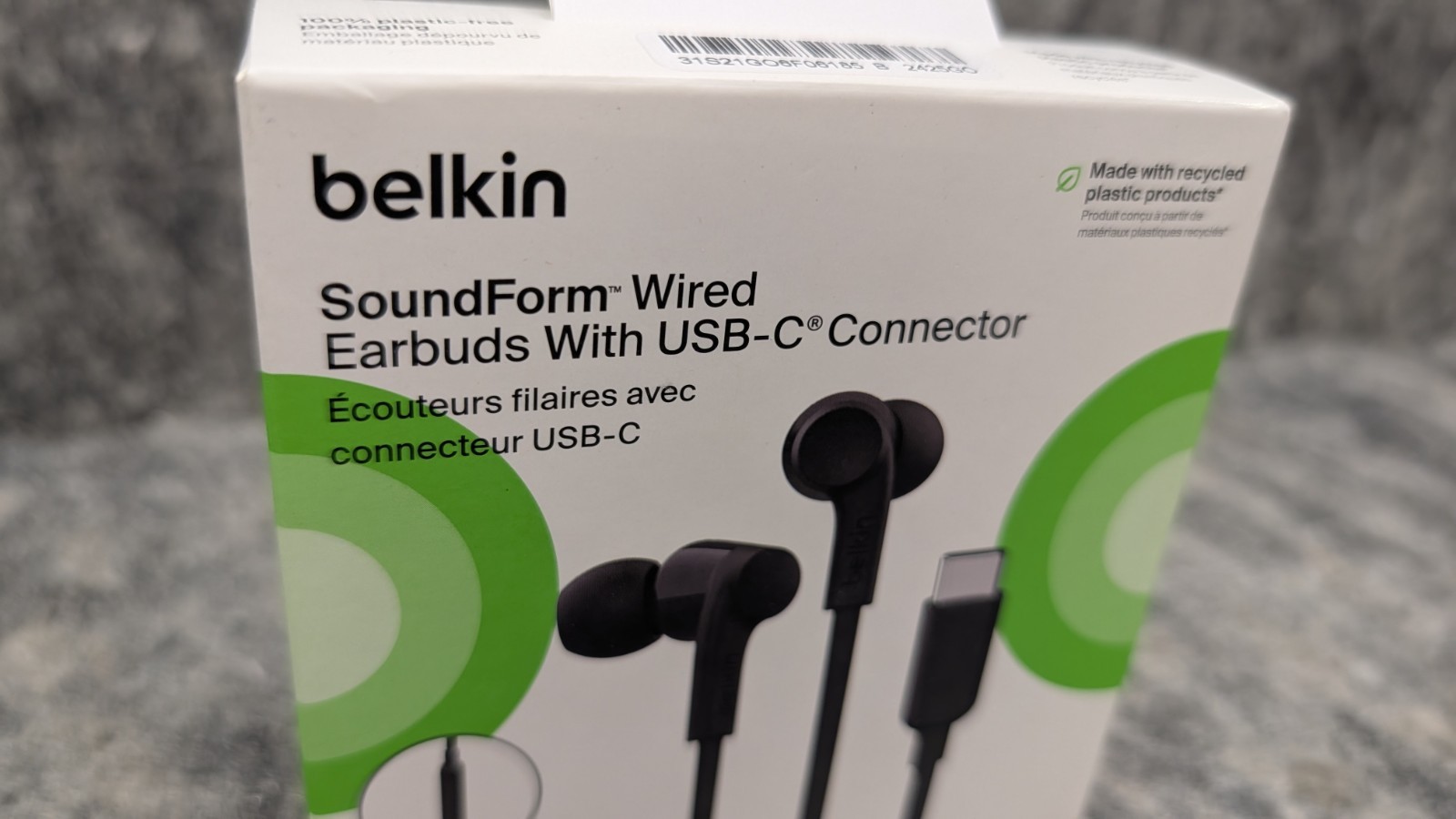 Belkin SoundForm Headphones with USB-C Connector – Black ?New/Sealed?