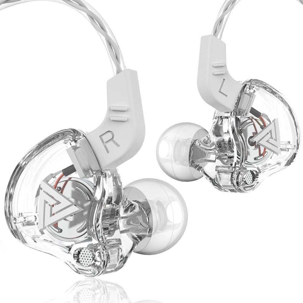 QKZ AK6 3.5mm Wired Earphones – HiFi Sound, Gaming Headset,Bass Earbuds