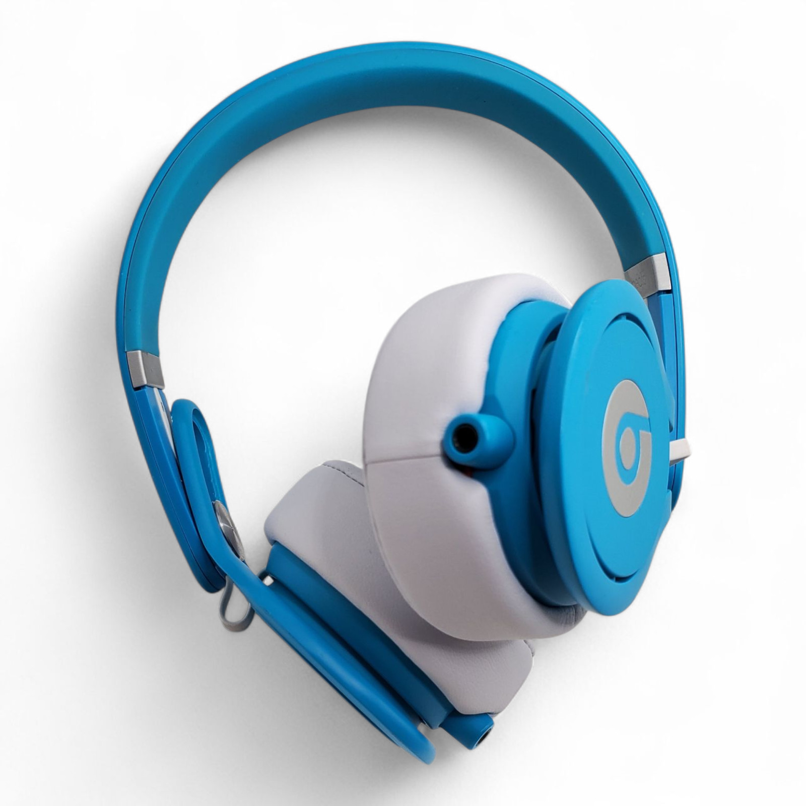 Beats Mixr Wired On-Ear Headphones Blue White – Tested & Excellent Condition