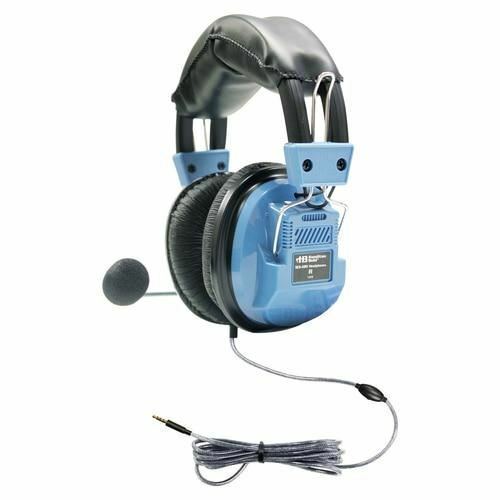 HamiltonBuhl Deluxe Headset with Gooseneck Mic and In-Line Volume Control plus T