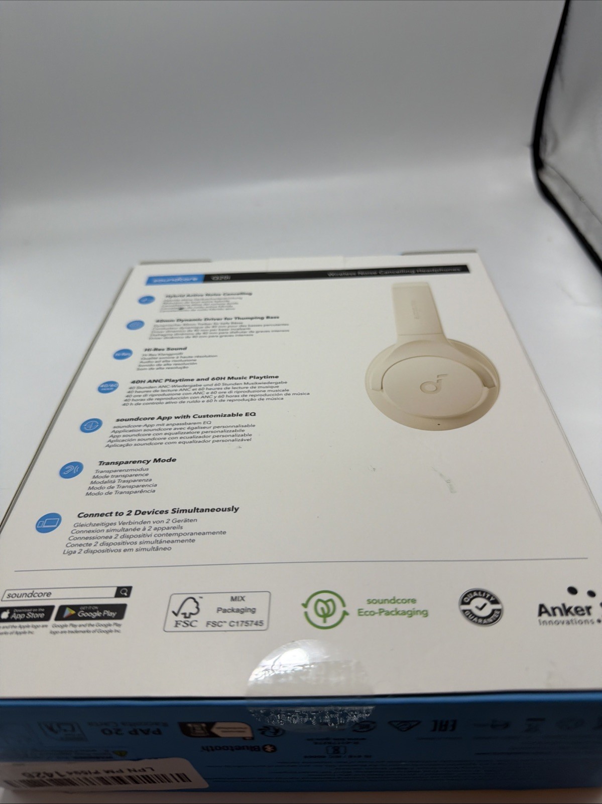 Soundcore by Anker Q20i Hybrid Active Noise Cancelling Headphones