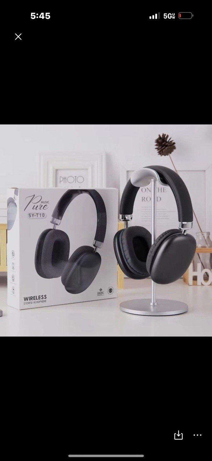 Super Bass Wireless Bluetooth Headphones Stereo Earphones Headsets Mic