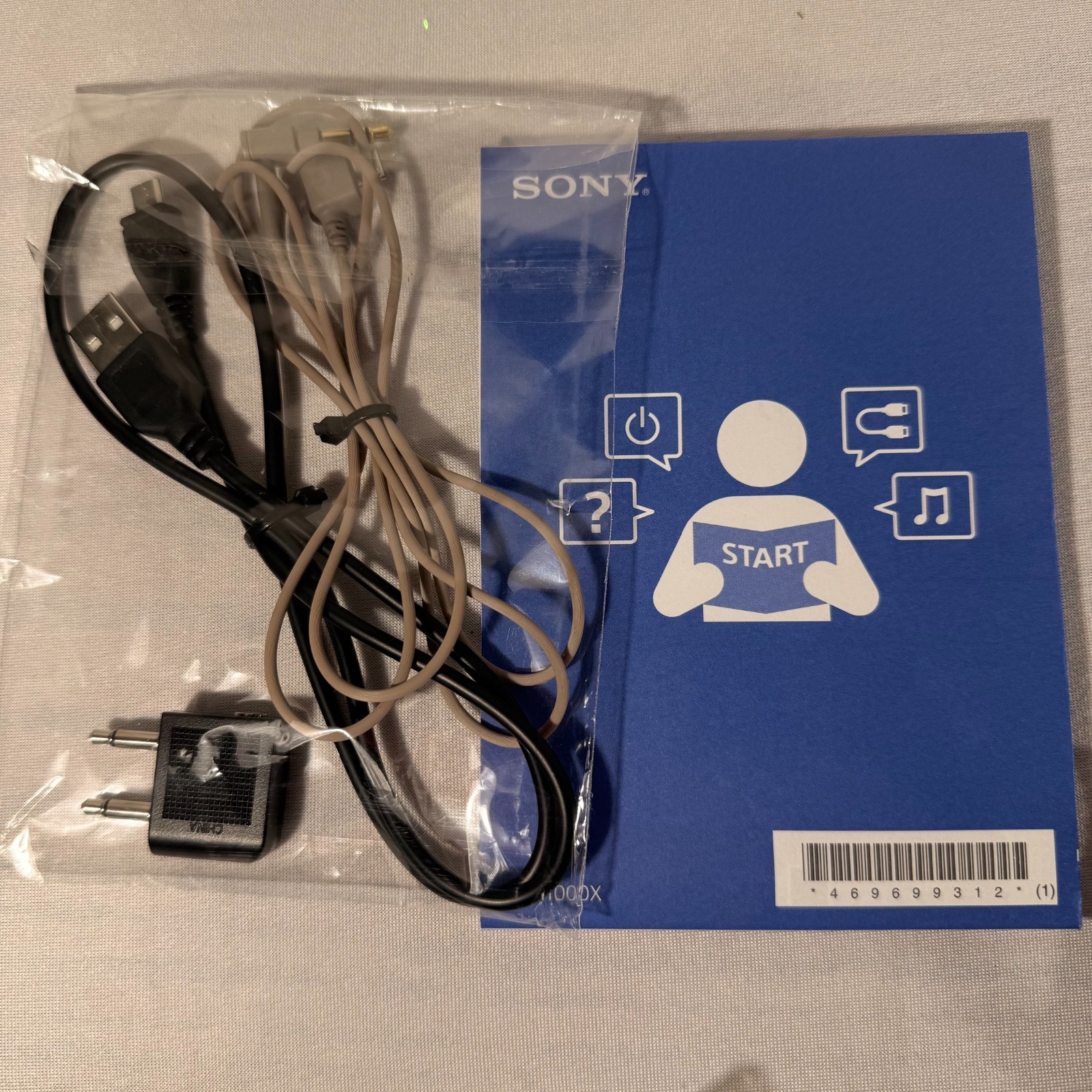 Sony WI-1000X Wireless Champagne Gold Neckband Noise Canceling Headphones Earbud