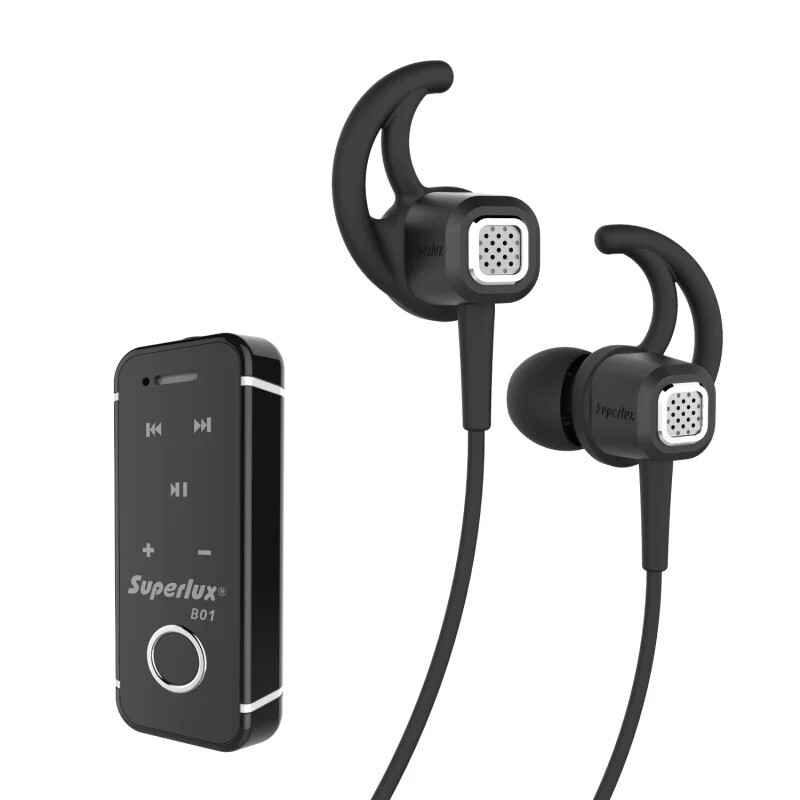 Superlux Bluetooth in ear headset, Black