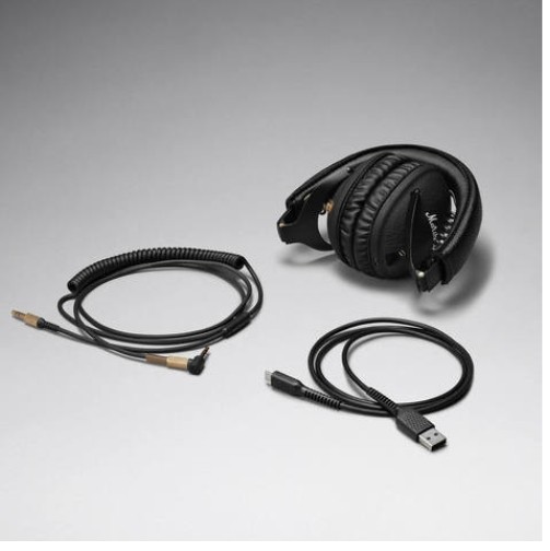 Marshall Monitor Bluetooth Wireless Headphones Black