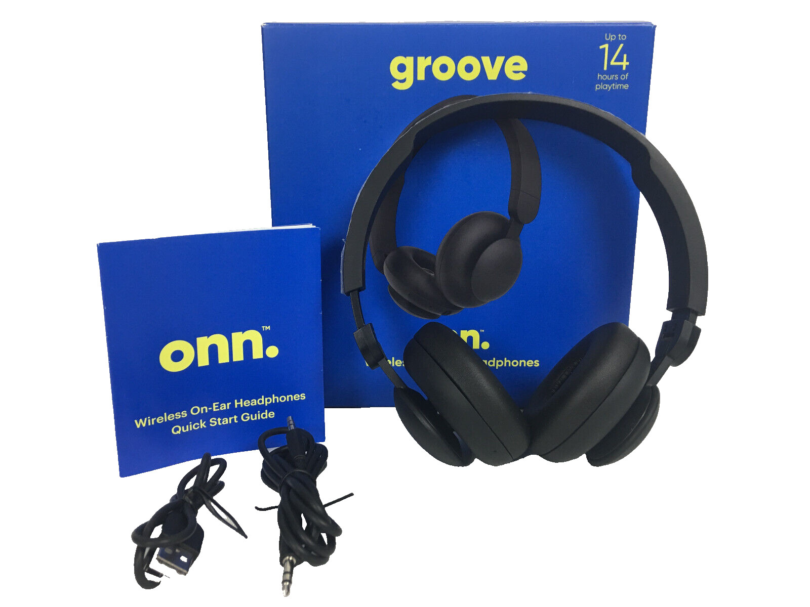 ONN Wireless Over Ear Noise Canceling Headphones