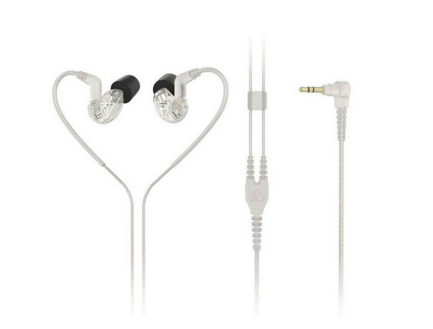 Behringer SD251-CL Clear Studio Pro Driver 6.8mm In-Ear Monitor Headsets
