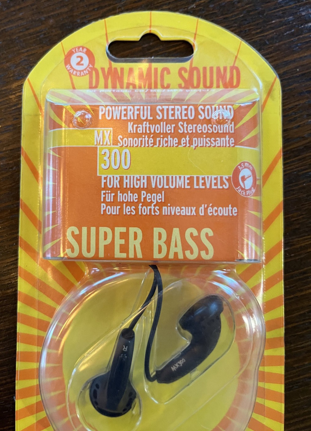 SENNHEISER MX300 Headphones Super Bass New