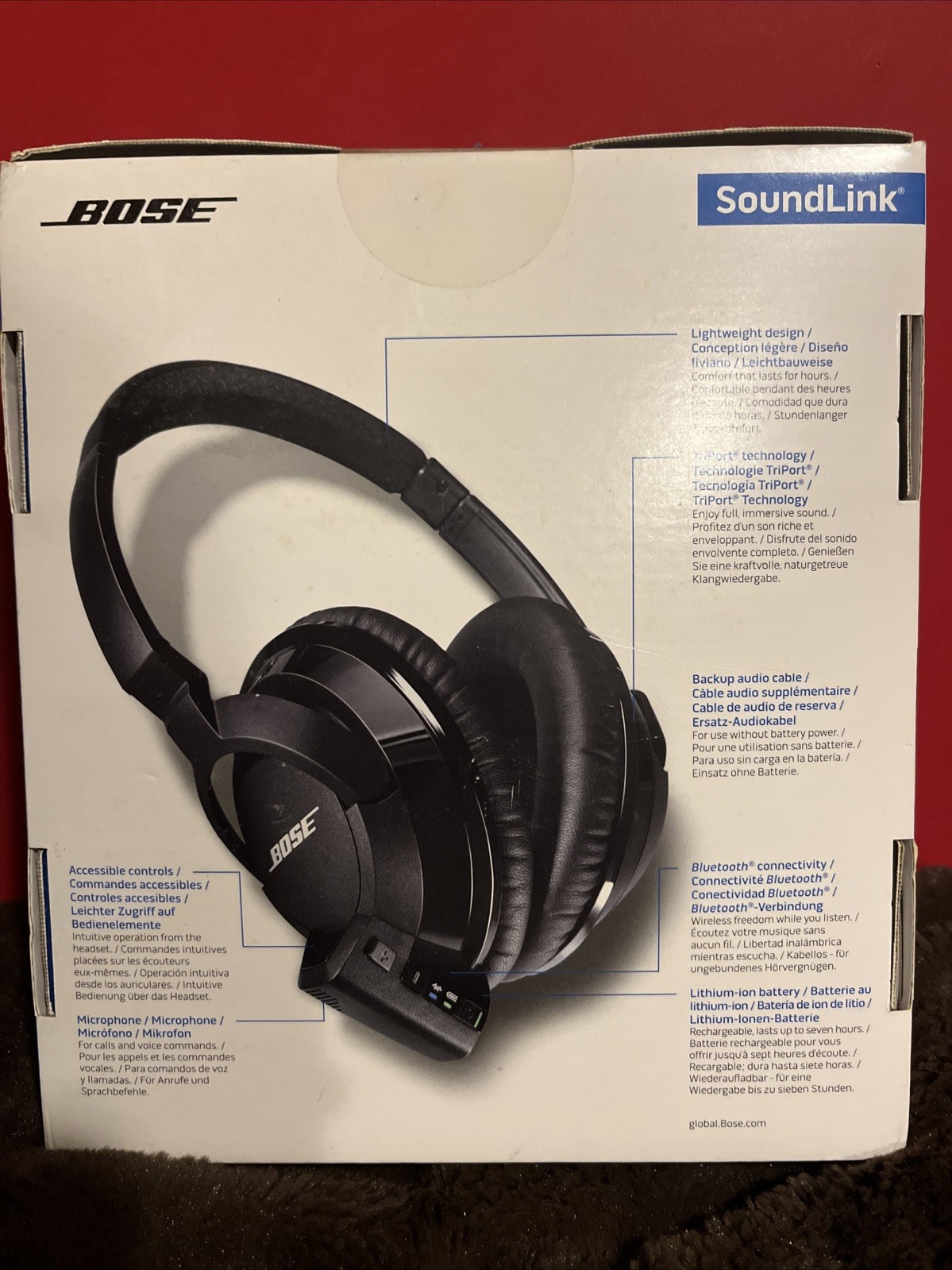 New Seal Bose SoundLink AE2W Around-Ear Wireless Bluetooth Headphones 363764-001