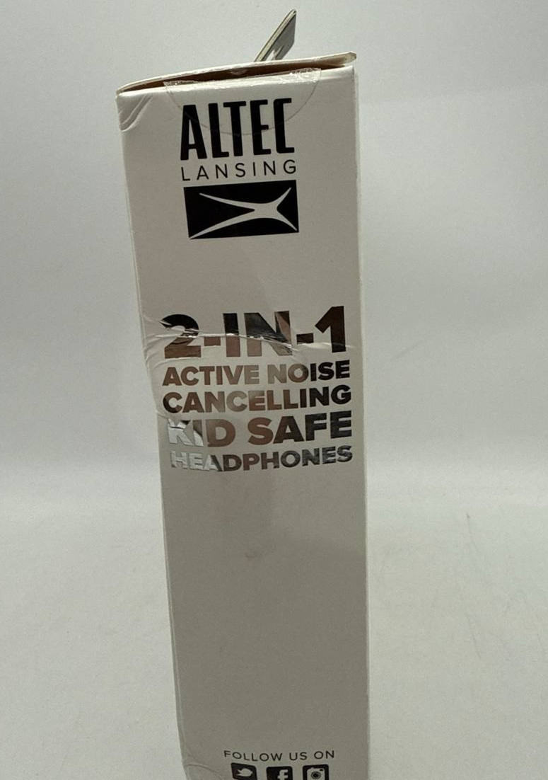 Altec Lansing Wireless Headphones Kid Safe Volume Limiting Noise Cancelling
