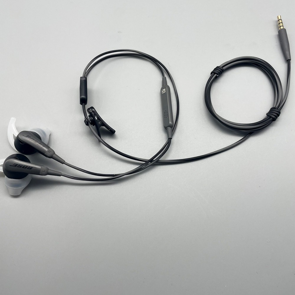 Bose SoundSport Wired 3.5mm Jack Earbuds In-ear Headphones Charcoal Earbuds #3