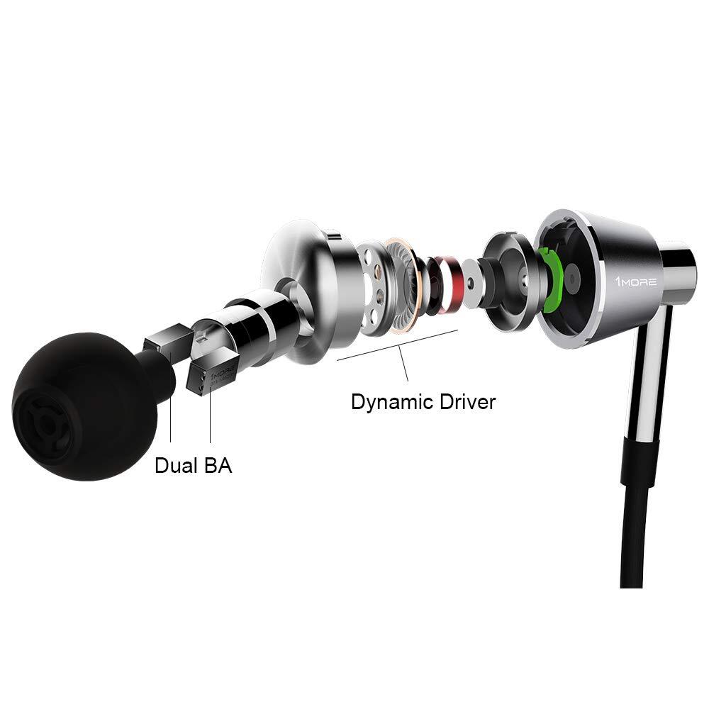 1MORE Triple Driver BT in-Ear Headphones Bluetooth Earphones with Hi-Res LDAC