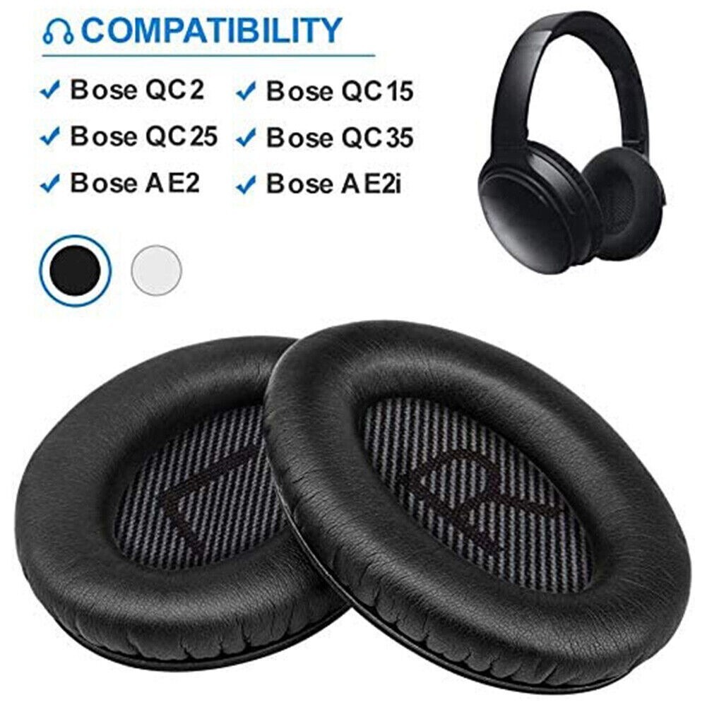 Replacement Ear Pads Cushions for Bose QuietComfort 35 QC35 II QC25 QC15 AE2