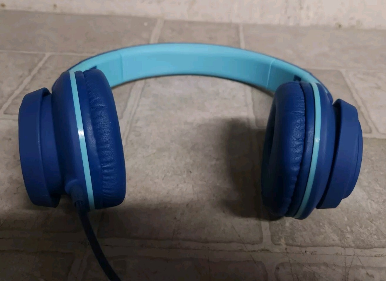 AILIHEN C8 Blue Wired Headphones