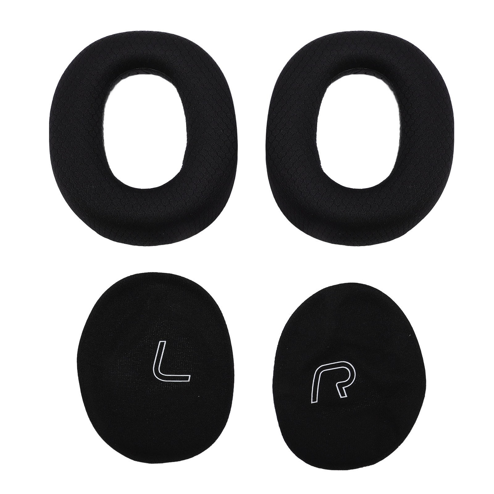 Headphone Earpads Comfortable Breathable Mesh Fabric Enhance Sound Quality AMHP