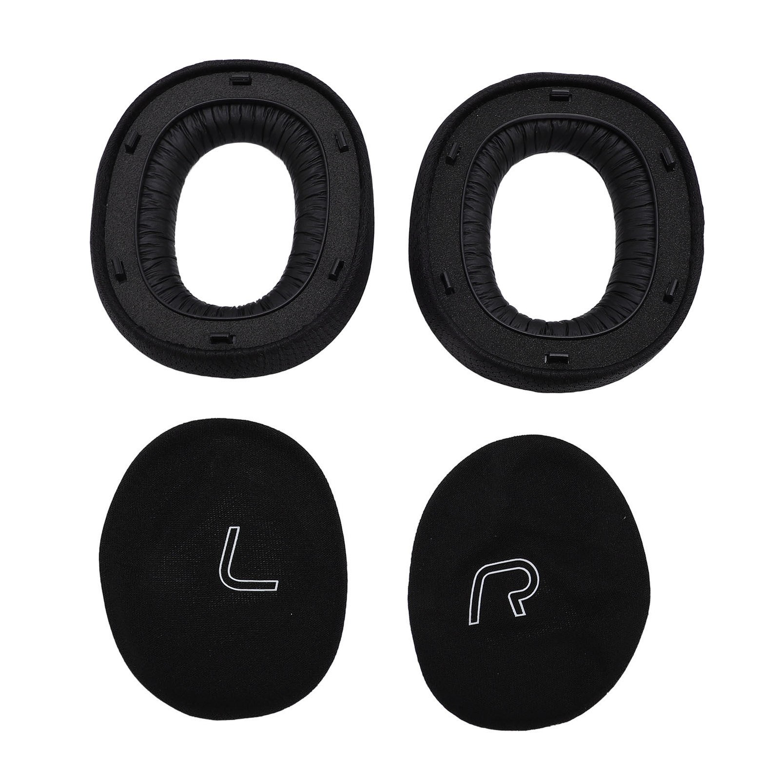 Headphone Earpads Comfortable Breathable Mesh Fabric Enhance Sound Quality AMHP