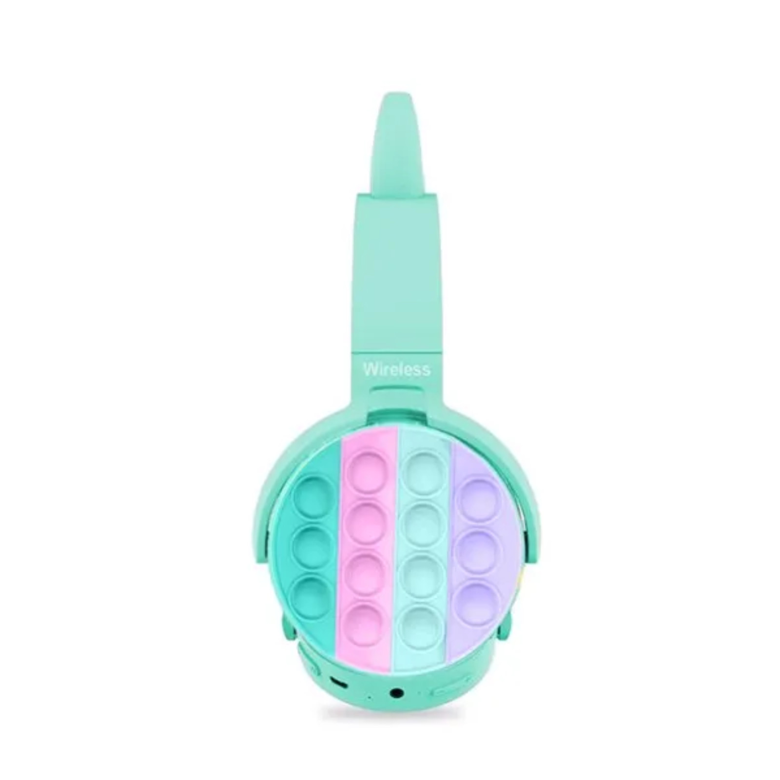 Stress Reducing Headphones Kids Bluetooth Fidget Pop Bubble Sensory Toy Wireless