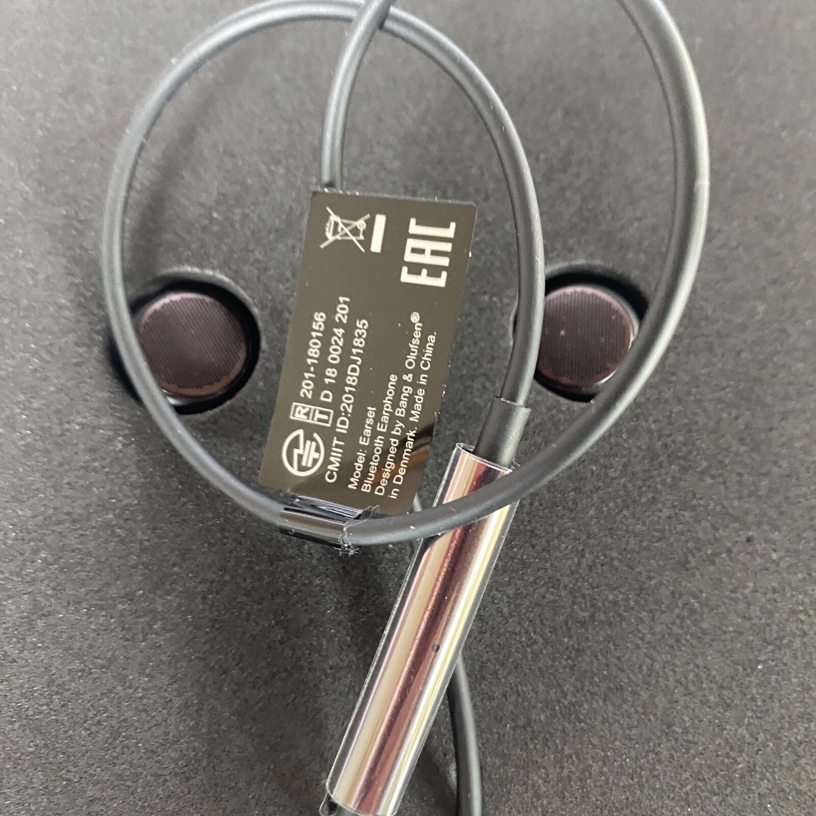 Bang & Olufsen Earset B&O Premium Wireless In-Ear Earhook Earphones Headphones