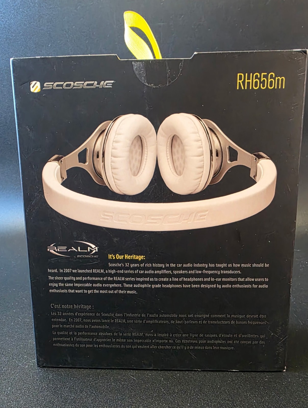 Realm Scosche RH656M Reference Grade On-Ear HeadPhones
