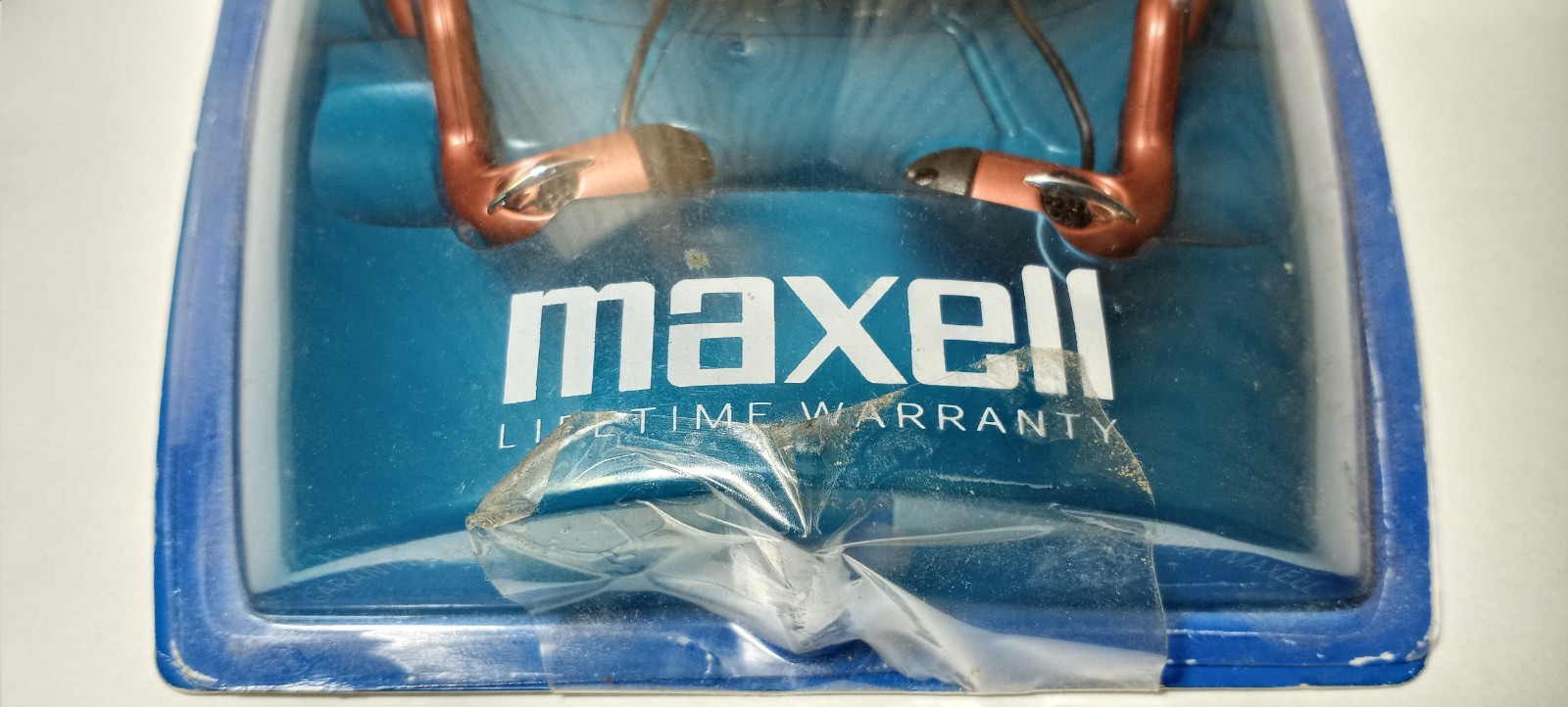 MAXELL HB-350F FOLDABLE STEREO HEAD BUDS WITH VOLUME CONTROL..PLS READ