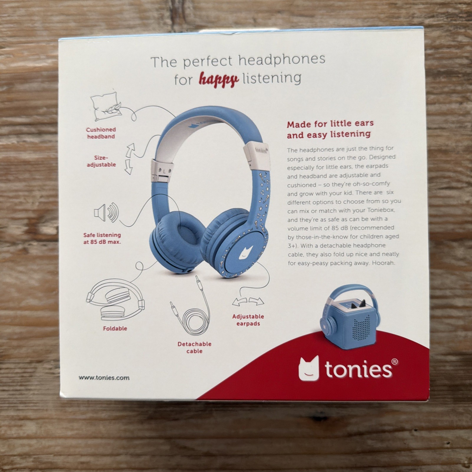 Tonies Headphones – Blue