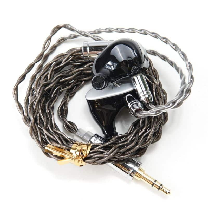 Kiwi Ears Quintet 5-Driver Quadbrid In-Ear Monitors Used Japan Earphones