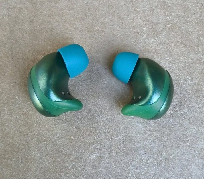 Raycon RBE745 THE FITNESS TRUE WIRELESS EARBUDS ONLY, LAVENDER PURPLE.