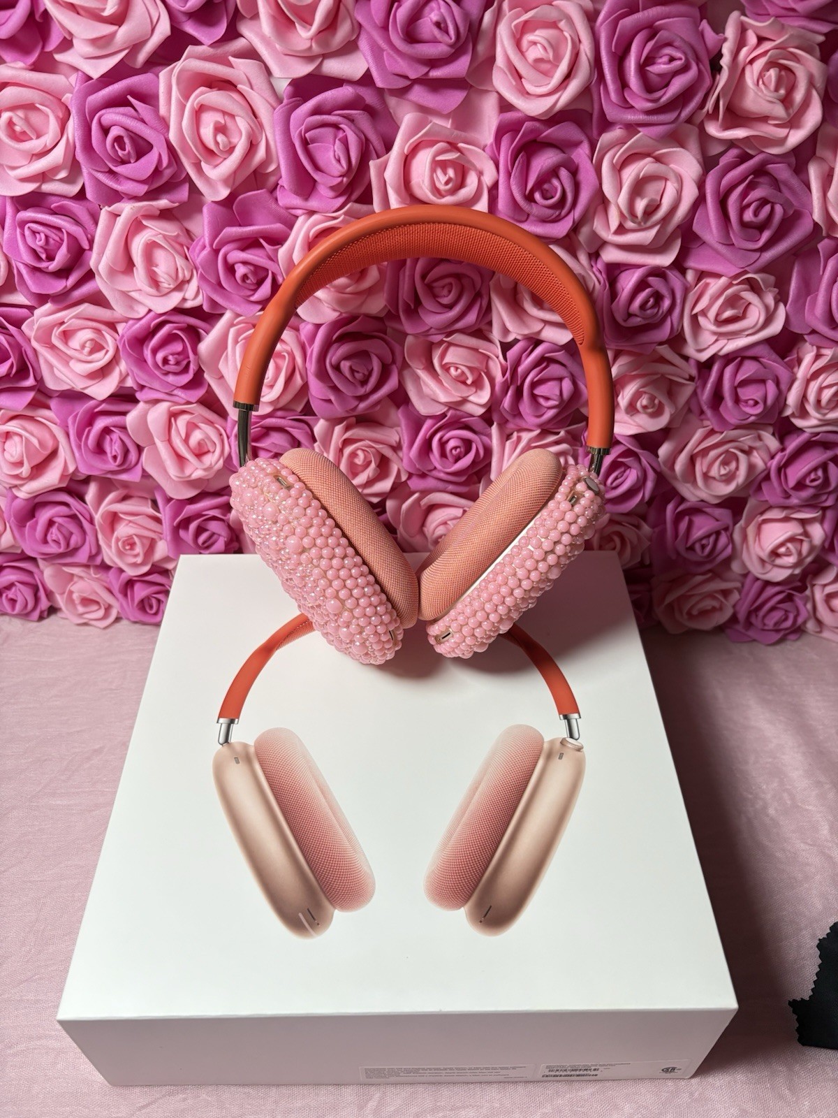 Apple AirPods Max Pink Orange Over-Ear Bluetooth Headband Headphones 2020s