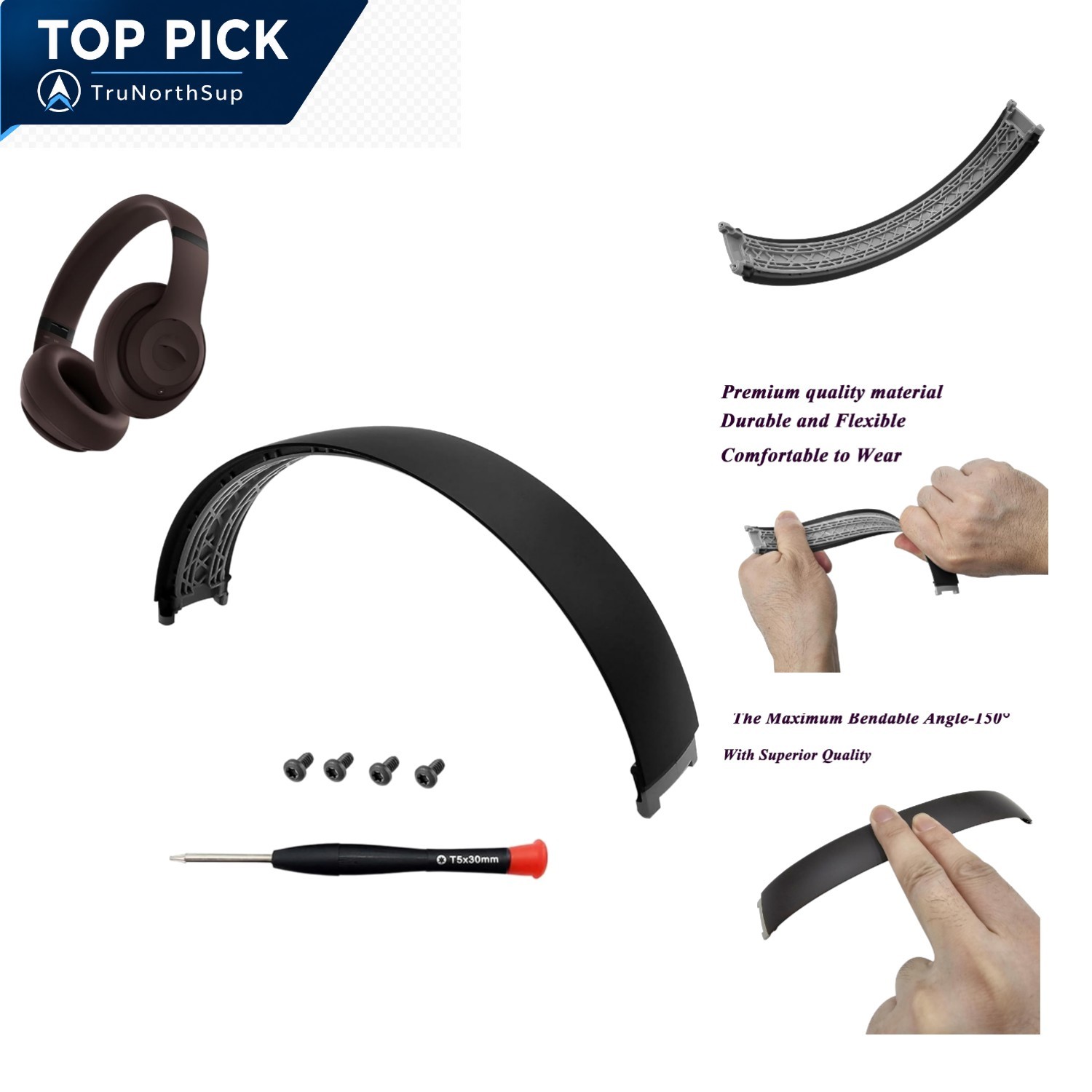 Studio Pro Wireless Headband Replacement for Studio 3.0 2026 Model A2924 Pair…