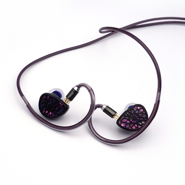 NEW TANGZU “Zetian Wu” The Legend HiFi IEM 12.5 Ohm black purple From Japan F/S