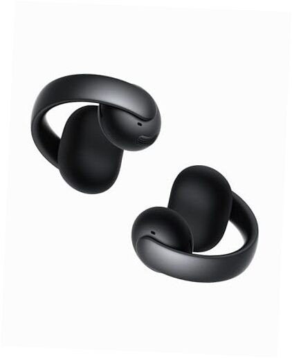 Soundcore AeroClip by Anker, Open-Ear Earbuds, Clip-On normal midnight black