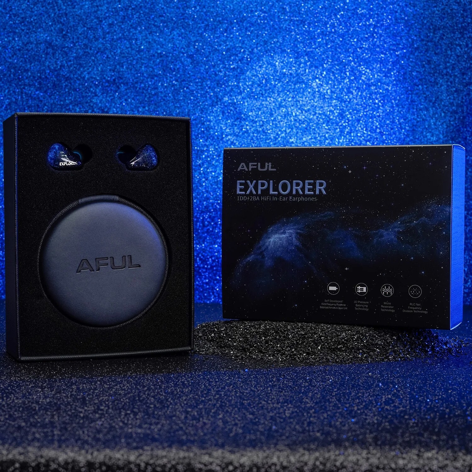 AFUL Explorer Wired Hybrid Earphones 1DD+2BA Hybrid In-Ear Monitors