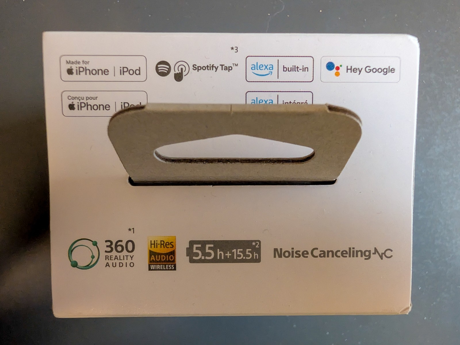 Sony LinkBuds Fit True Wireless Noise-Canceling Earbuds Black, WF-LS910N/BZ