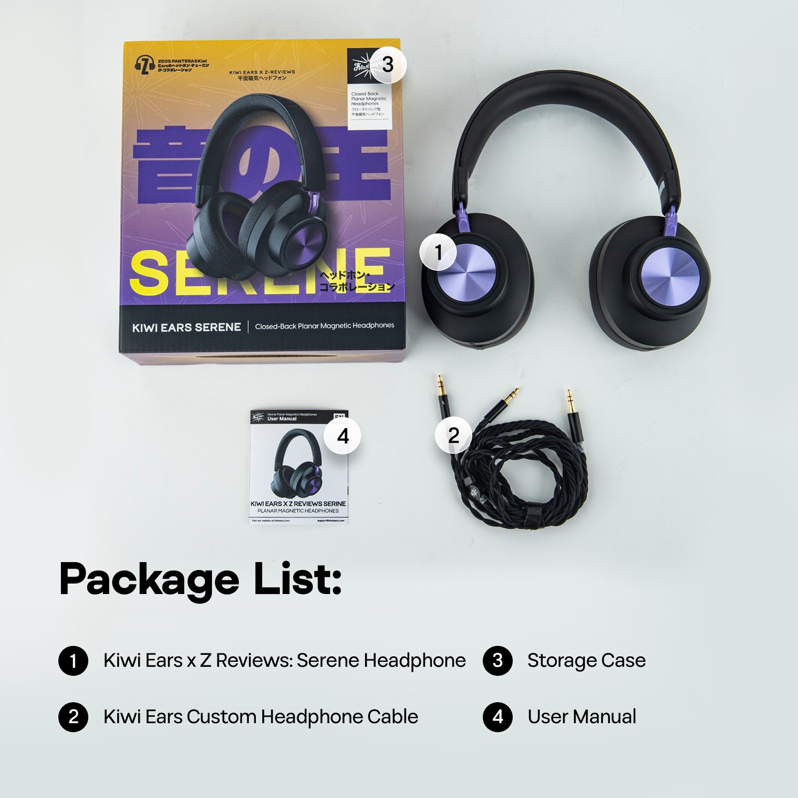 Kiwi Ears x Z Reviews: Serene Closed-Back Planar Magnetic Headphones