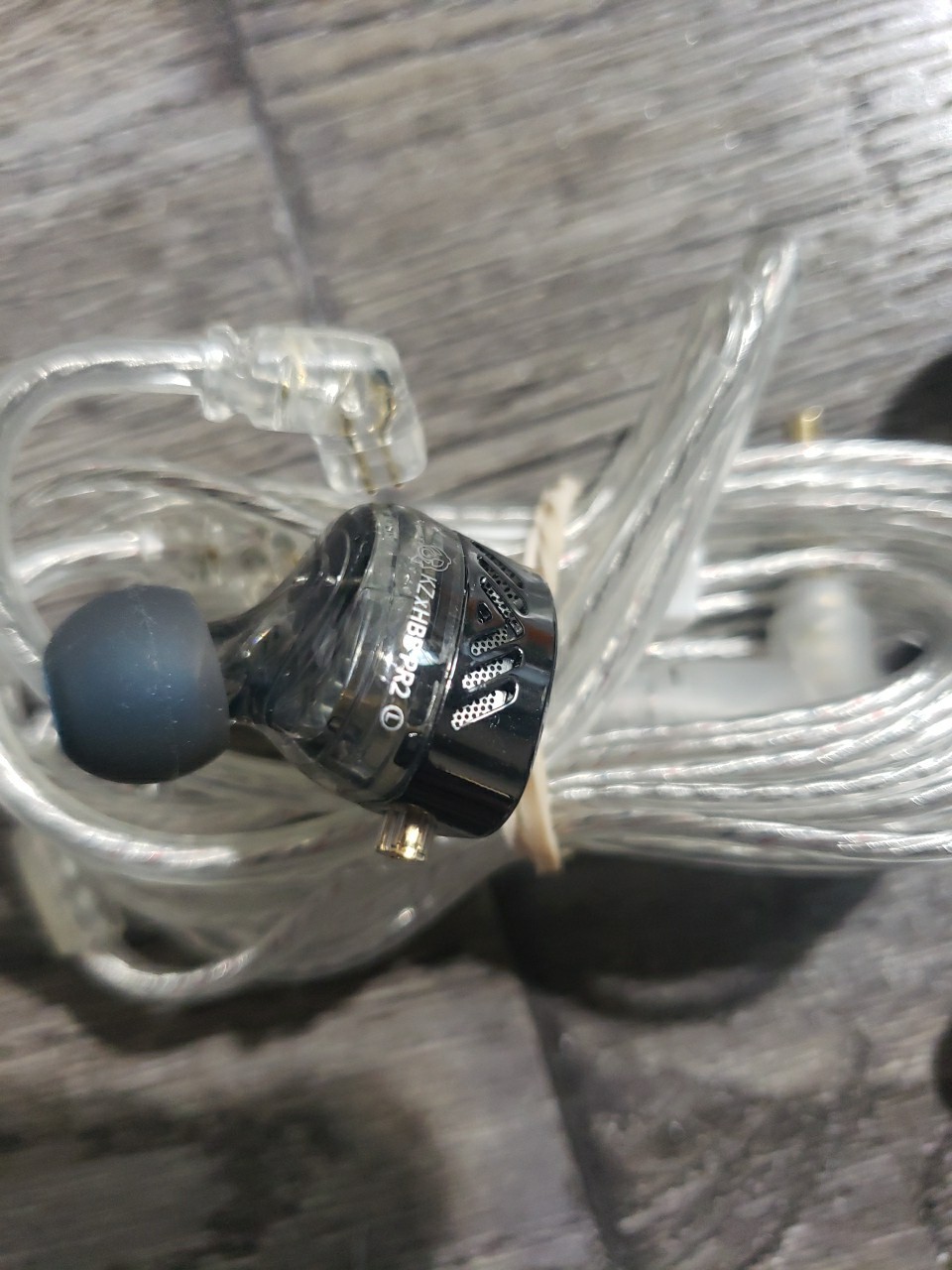 KZ x HBB PR2 Earbuds Detachable Wired Headphone Earbuds 3.5mm Jack, READ