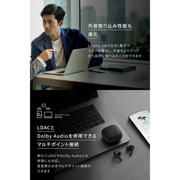 Anker Soundcore Liberty 5 Bluetooth wireless Earphones A3957 Series 5 colors