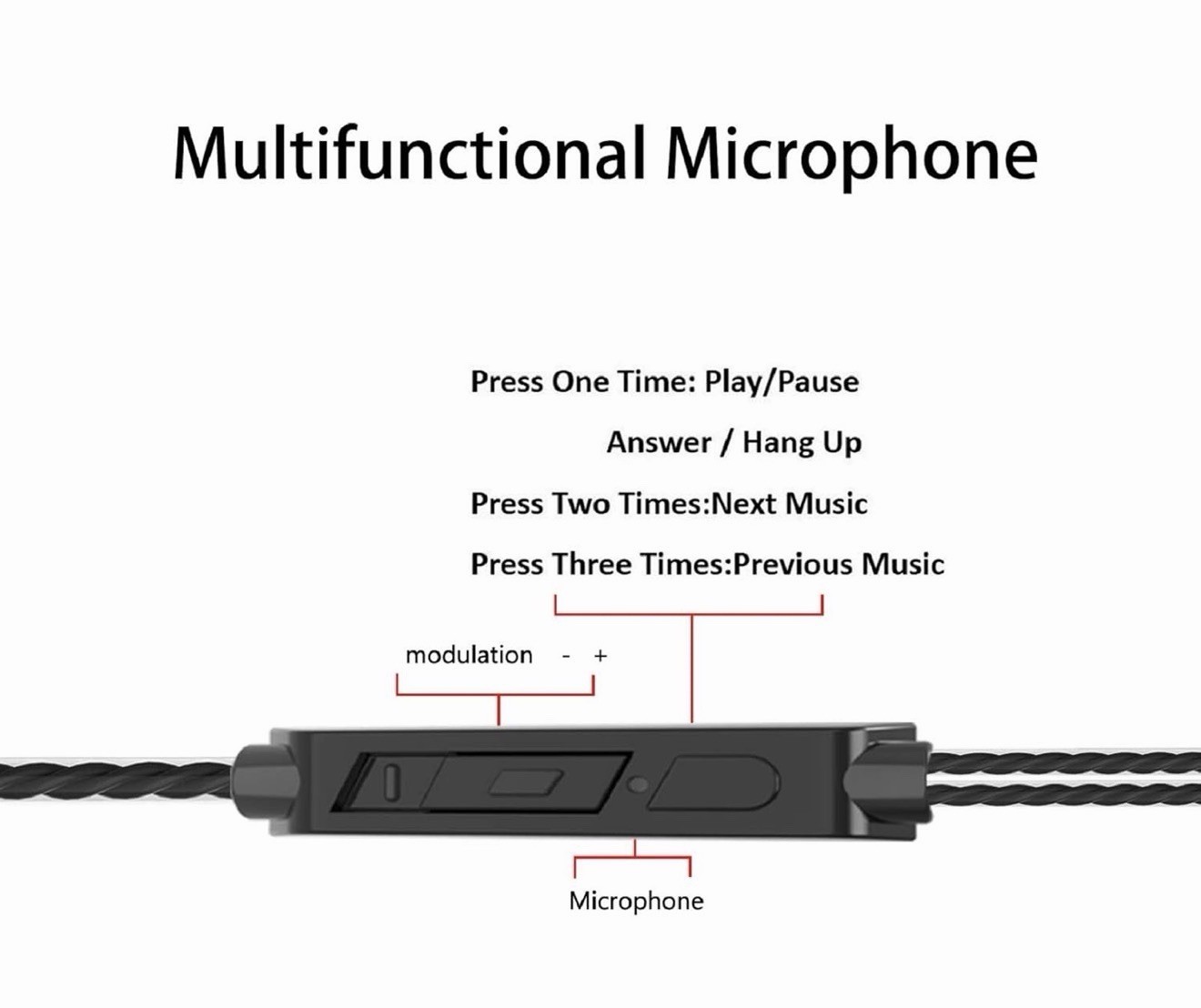 8 Pairs Wired Earbuds with Microphone & Volume Control, in Ear Earphone 3.5mm