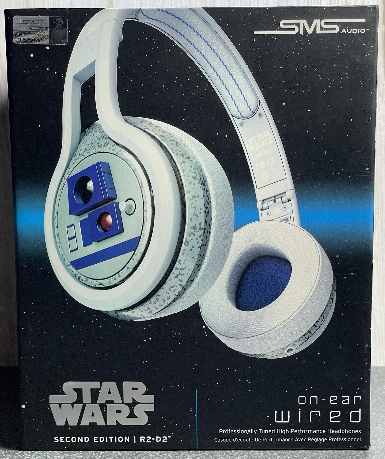 Star Wars SMS Audio R2-D2 2nd Edition Wired Headphones New Open Box w/Case