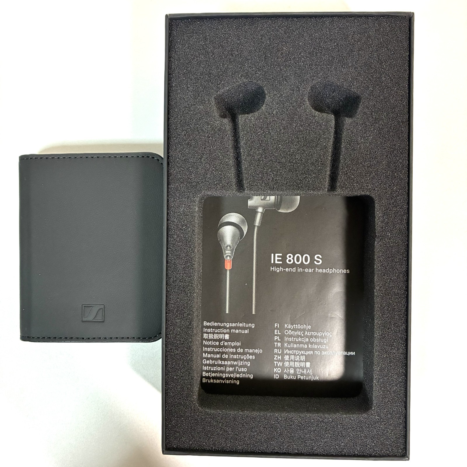 Sennheiser IE 800 S Premium In-Ear Earphones Genuine w/ Original Box from Japan