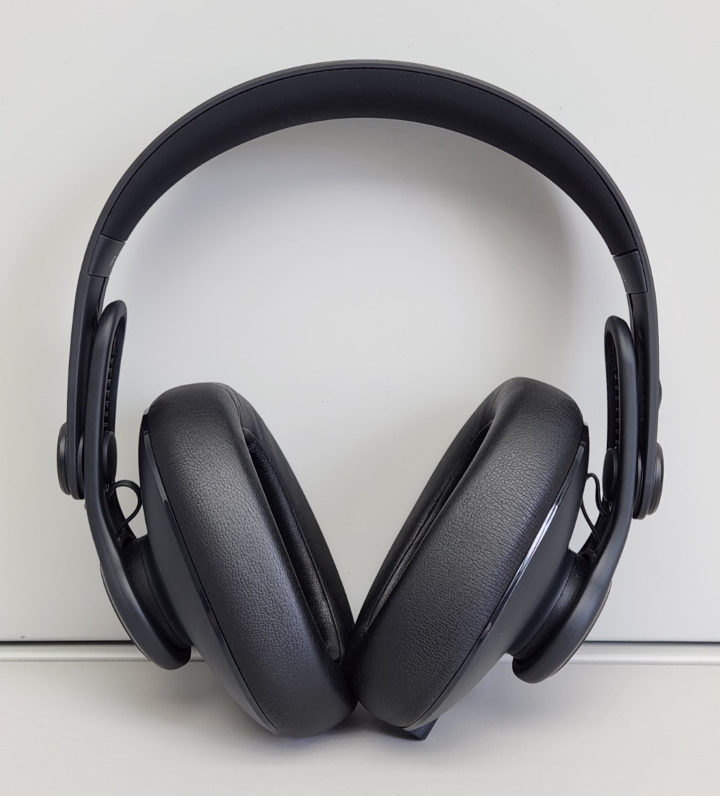 AKG K361 Over-Ear Closed Back 50mm Foldable Studio Headphones Black, Tested