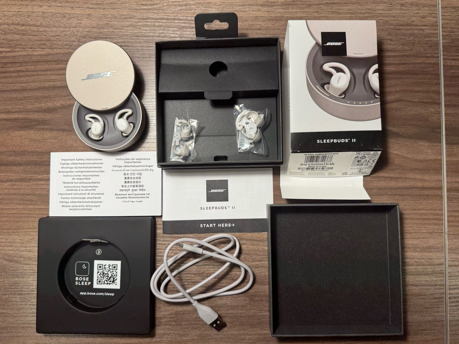**READ DESCRIPTION** Bose Sleepbuds II Wireless In-Ear Earbuds – White
