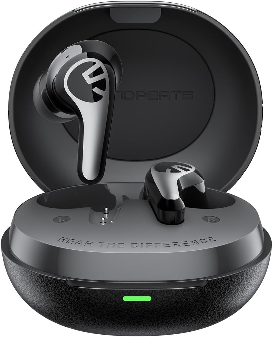 New Soundpeats C30 Hybrid ANC Earbuds with LDAC Hi-Res Audio, 52H Playtime, 52db