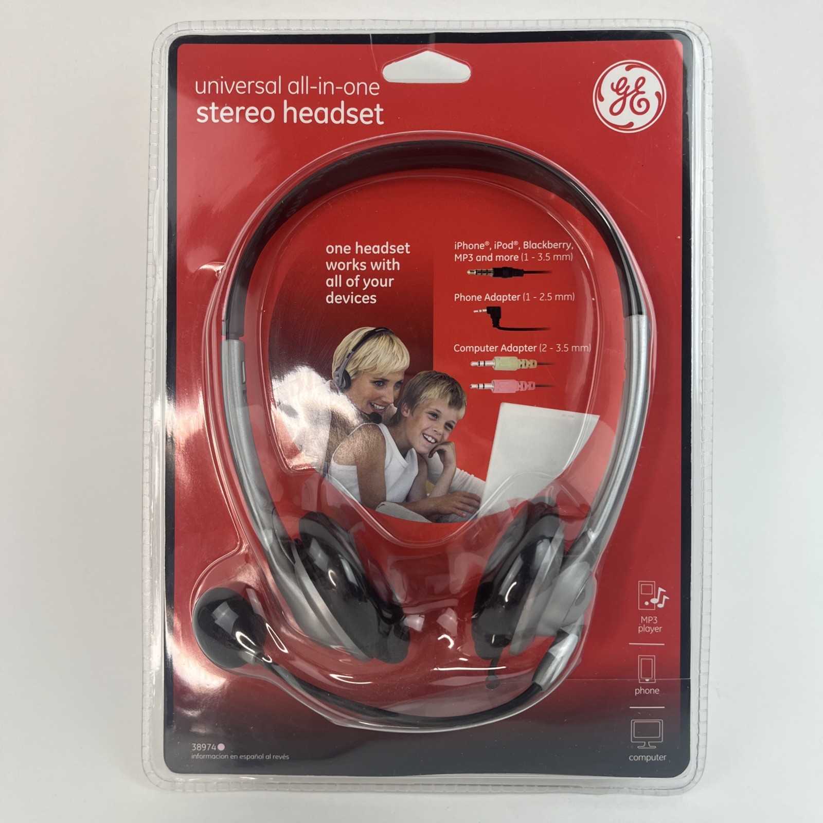 General Electric Universal All-In-One Stereo Headset