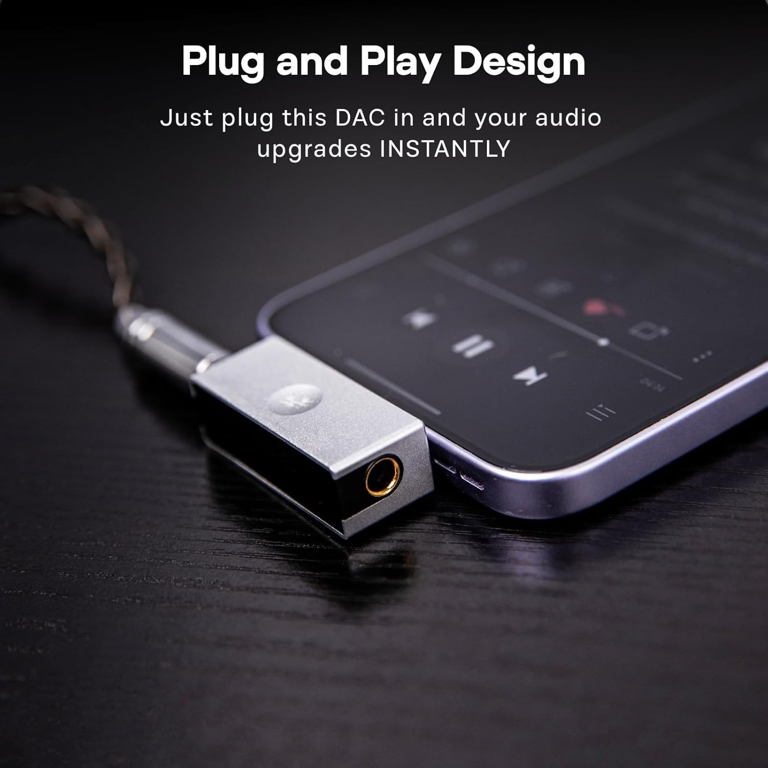 Kiwi Ears Allegro Mini Portable IEM DAC, in Ear Monitor Amplifier, USB C to 3…